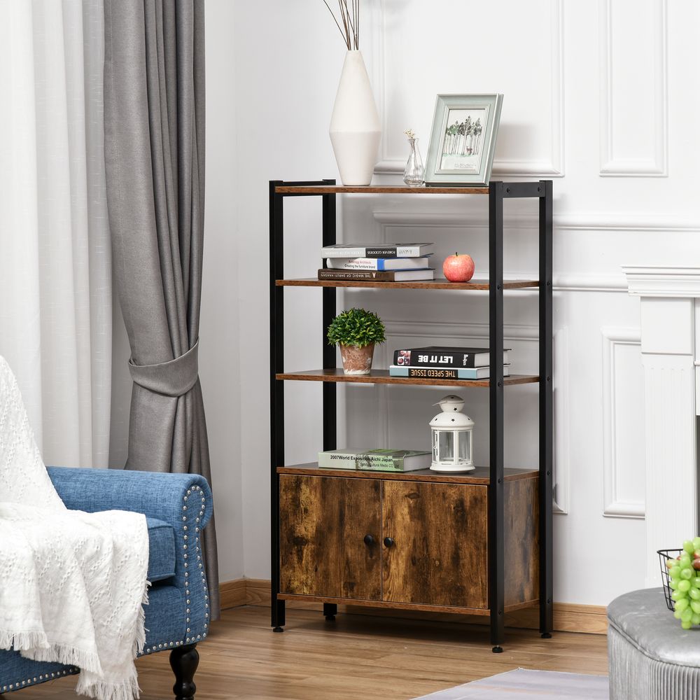 Multifunctional Bookshelf Storage Cabinet Bookcase  Shelves & Cupboard - Bookcase from Unbranded