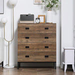 Unbranded Chest of Drawers, 4 Drawer Unit Storage Chest Bedroom Living Room - Uncategorized Chest of Drawers