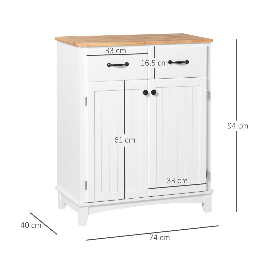 Simple Kitchen Cupboard Storage Cabinet w/ Drawer Living & Dining Room - Chest of Drawers from Unbranded