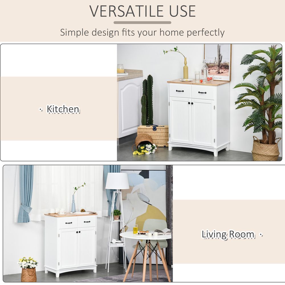 Simple Kitchen Cupboard Storage Cabinet w/ Drawer Living & Dining Room - Chest of Drawers from Unbranded