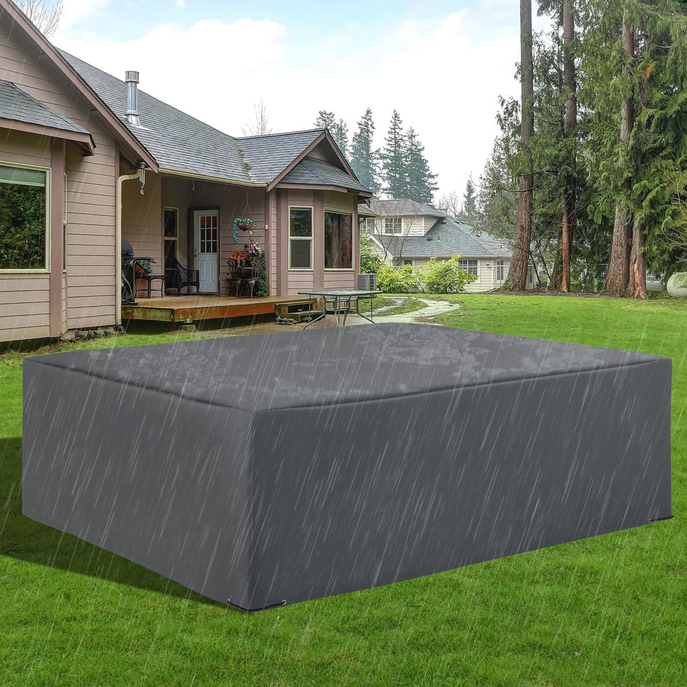 225x210cm Outdoor Garden Furniture Protective Cover UV Resistant Outsunny - Cover from Unbranded