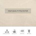 4 Pack Gazebo Replacement Sidewalls Privacy Panel for 3 x 4m Gazebo Outsunny - Gazebos from Unbranded