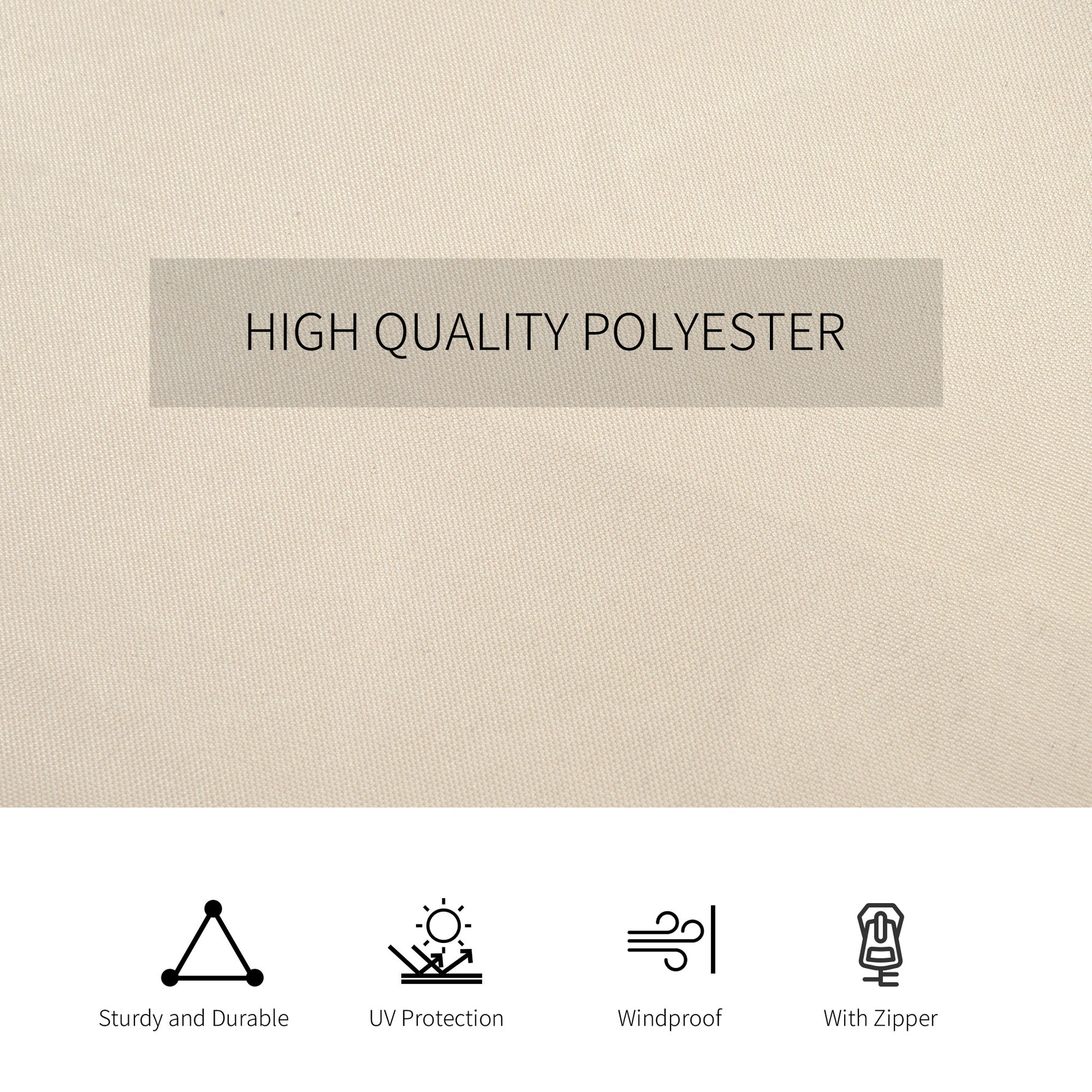 4 Pack Gazebo Replacement Sidewalls Privacy Panel for 3 x 4m Gazebo Outsunny - Gazebos from Unbranded