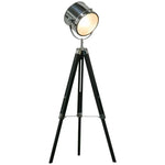 Industrial Style Adjustable Tripod Floor Lamp, Searchlight Reading Lamp by Unbranded