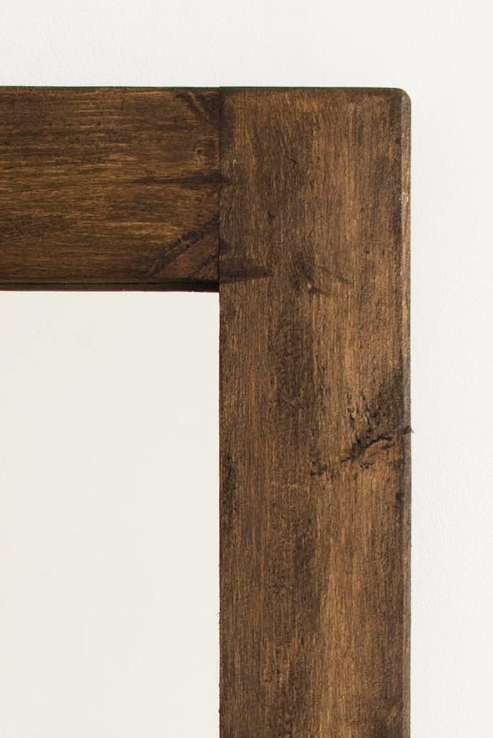 Farmhouse Natural Wood Mirror - Mirror from Unbranded