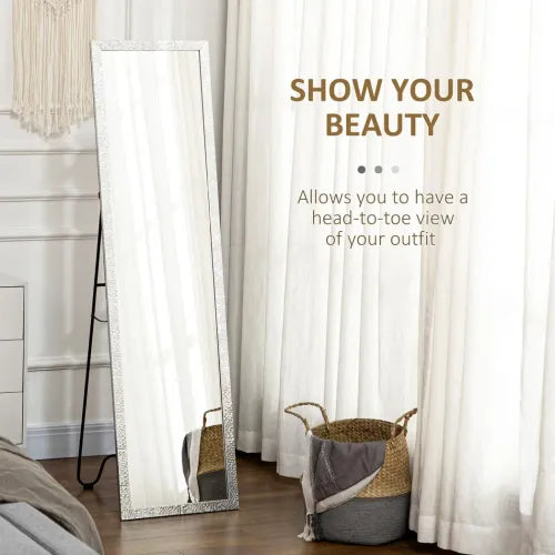 Full Length Mirror Free Standing Dressing Mirror for Bedroom, Living Room - Mirror from Unbranded