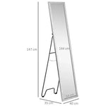 Full Length Mirror Free Standing Dressing Mirror for Bedroom, Living Room - Mirror from Unbranded