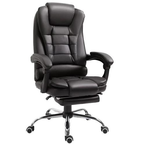 Unbranded High Back Executive Office Chair Reclining Computer Chair w/ Swivel Wheel Brown - Office Chair