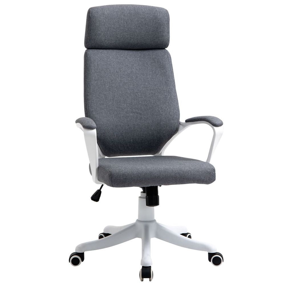High Back Swivel Office Chair with Lumbar Back Support, Adjustable Height - Office Chair from Unbranded