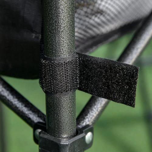 Unbranded Aluminum Camping Table Roll-Top Folding Table Picnic Table w/ Mesh Bag, Black - Picnic Tables