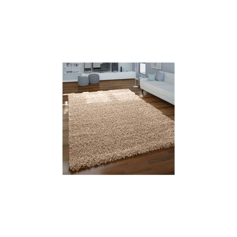 LIGHT BEIGE SHAGGY RUGS 200 x 290 - Rug from Unbranded