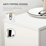 Unbranded Modern Shoe Cupboard for Hallway w/ Flip Drawers 12 Pair Shoe Storage Organizer - Shoe Storage