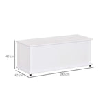 Unbranded Storage Box Chest Lid Keepsake Spacious Collection Chipboard -White - Uncategorized Storage Box