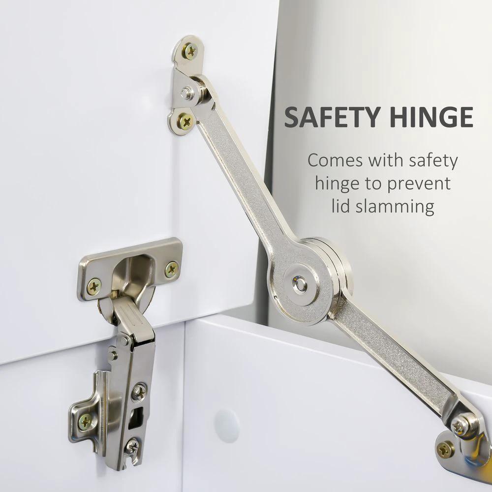 Unbranded Storage Box Chest Lid Keepsake Spacious Collection Chipboard -White - Uncategorized Storage Box