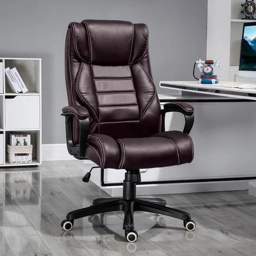 Unbranded High Back 6 Points Vibration Massage Executive Office Chair, Brown Vinsetto - Office Chair