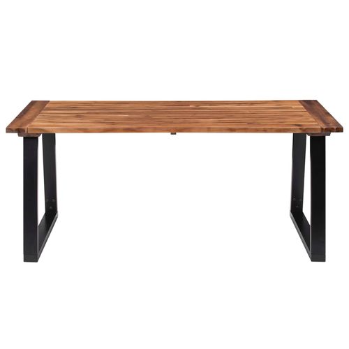 Dining Table Solid Acacia Wood 180x90 cm - Home Symphony