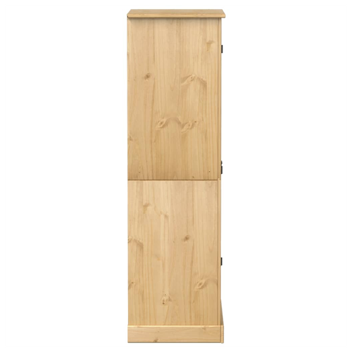 vidaXL Wardrobe Corona 76x50x170 cm Solid Wood Pine - Home Symphony