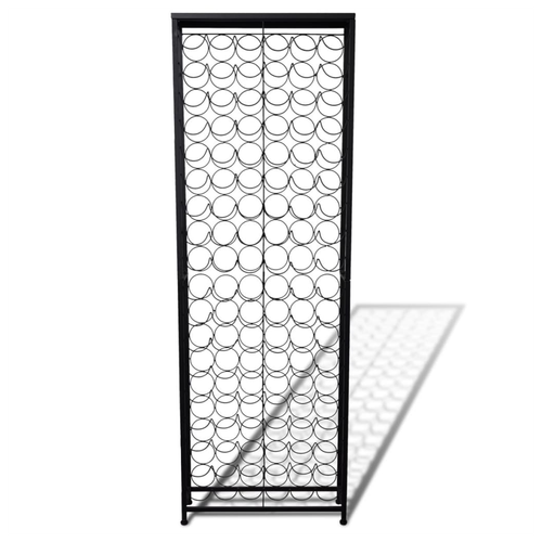 vidaXL Metal Wine Rack for 108 Bottles Durable Powder Coated Design for Wine Enthusiasts - Home Symphony