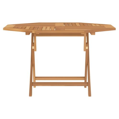 vidaXL Folding Garden Table 110x110x75 cm Solid Wood Teak - Home Symphony