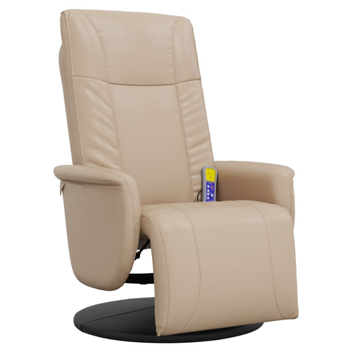 vidaXL Massage Recliner Chair with Footrest 6 Massage Points for Relaxation at Home - Home Symphony