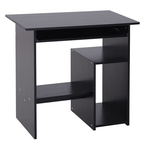 Homcom Compact Computer Desk, 73.5H cm-Black - Home Symphony