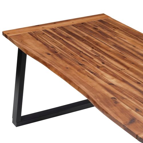 Dining Table Solid Acacia Wood 180x90 cm - Home Symphony