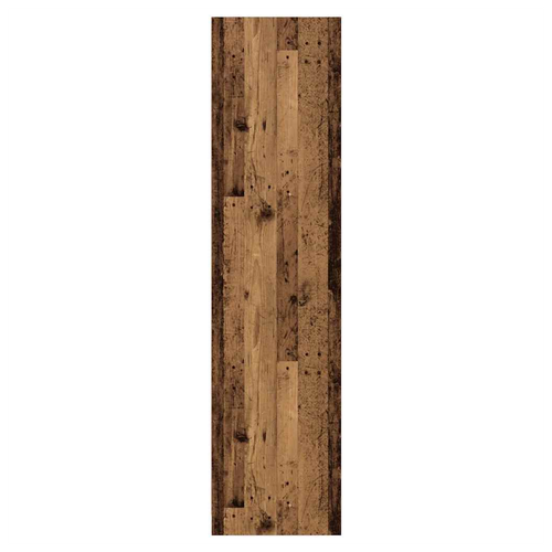 vidaXL Wardrobe Old Wood 100x50x200 cm Engineered Wood - Home Symphony