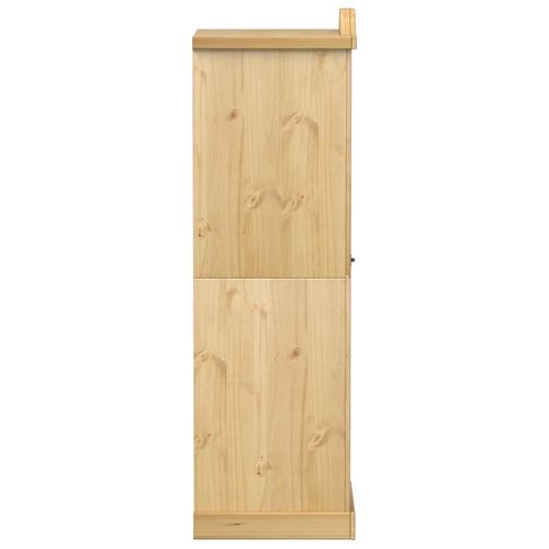 vidaXL Wardrobe Corona 55x52x170 cm Solid Wood Pine - Home Symphony