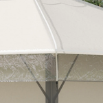 Outsunny Waterproof Gazebo Protective Cover 3 x 3 M with Secure Pull Cord Fastening for Outdoor Canopy Protection - Gazebos