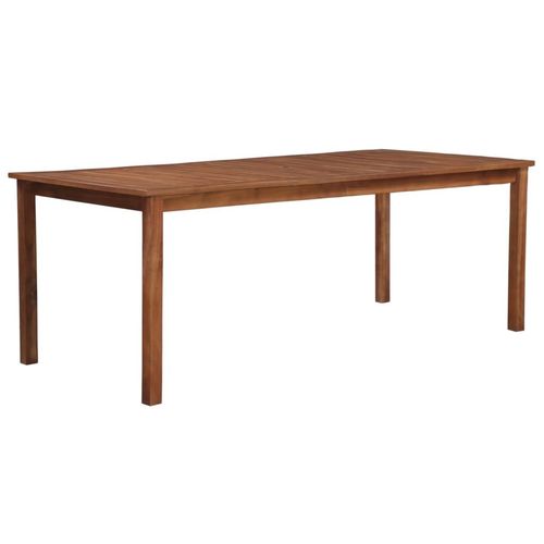 Garden Table 200x100x74 cm Solid Acacia Wood - Home Symphony