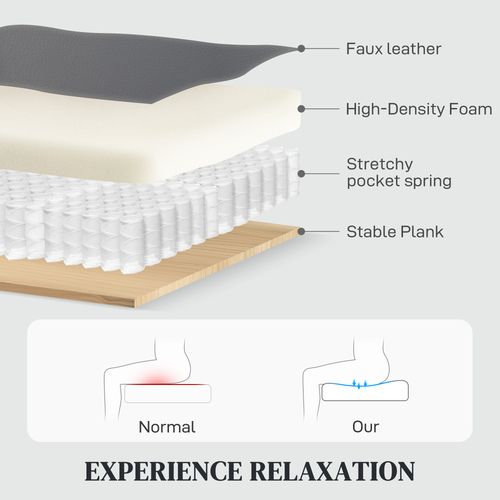 HOMCOM Electric Recliner Chair with USB Charge Ports and Phone Holder for Comfortable Relaxation in Living Rooms - Home Symphony