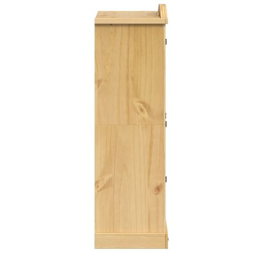 vidaXL Wardrobe Corona 101x52x170 cm Solid Wood Pine - Home Symphony