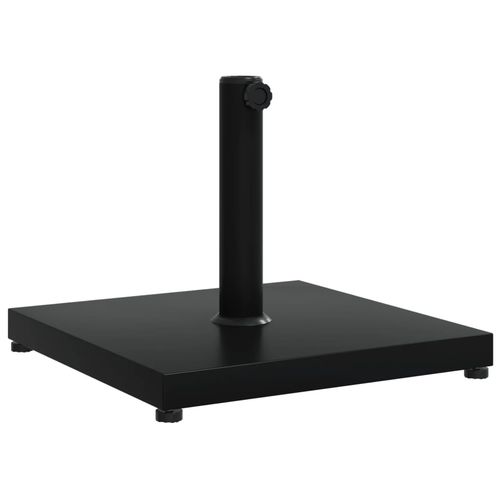 vidaXL Parasol Base 18 kg Square for Ø32/38/48 mm Poles with Durable Steel Shell for Outdoor Umbrellas - Home Symphony