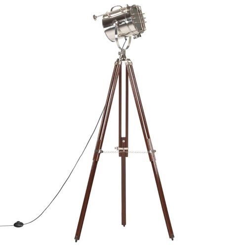 Stylish Tripod Floor Lamp Solid Mango Wood 180 cm from Home Symphony enhances your space with retro charm and functionality.
