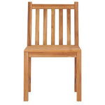 vidaXL Premium Teak Garden Dining Set for 6 Solid Teak Wood Outdoor - Garden Set