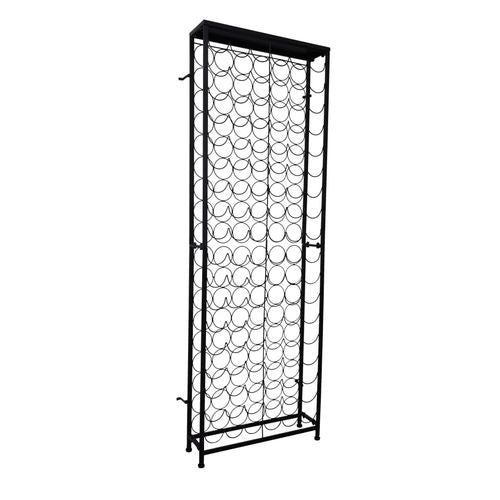 vidaXL Metal Wine Rack for 108 Bottles Durable Powder Coated Design for Wine Enthusiasts - Home Symphony