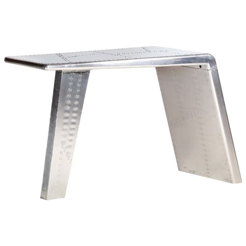 vidaXL Aviator Desk 112x50x76 cm Industrial Metal Design for Home Office Use - Home Symphony