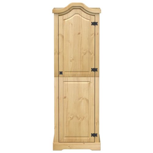 vidaXL Wardrobe Corona 55x52x170 cm Solid Wood Pine - Home Symphony