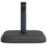 vidaXL Parasol Base 11 kg Square for Ø32/35/38 mm Poles with Concrete Fill for Outdoor Umbrella Stability - Home Symphony