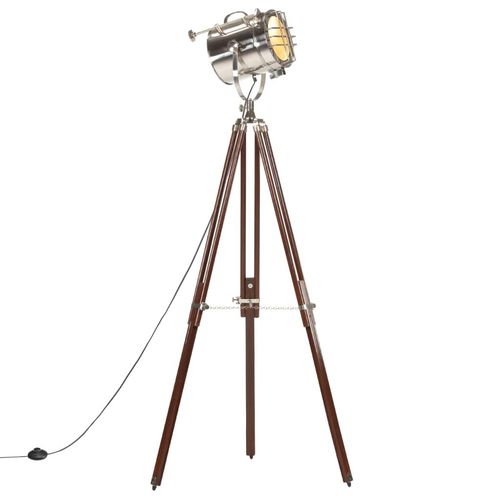 Enhance your space with the Tripod Floor Lamp Solid Mango Wood 180 cm from Home Symphony, blending vintage and modern styles.