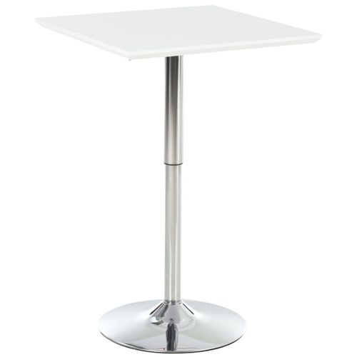 Adjustable Height Coffee Table Bar Table 60x60cm with Modern Design for Home and Office Use - Home Symphony