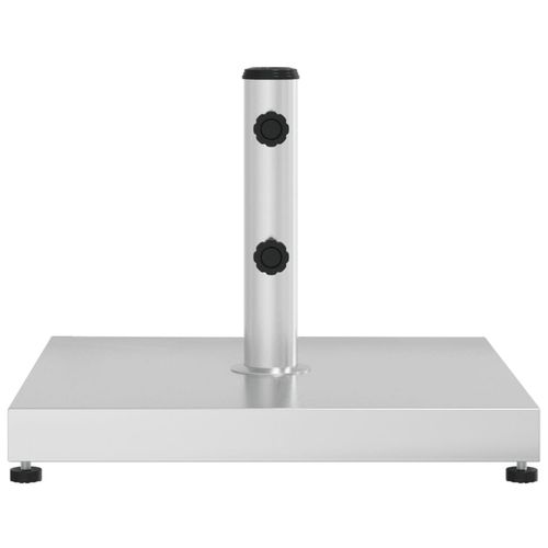 vidaXL Parasol Base 28 kg Square for Ø32/38/48 mm Poles with Durable Concrete Fill for Outdoor Umbrellas - Home Symphony