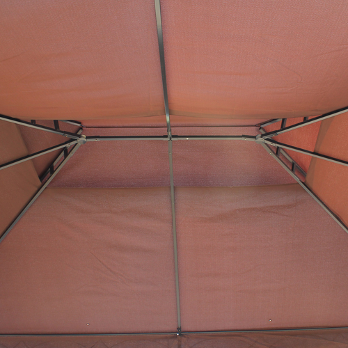 Durable Metal Gazebo Canopy 3x4m Weather-Resistant Shelter with Sidewalls for Outdoor Entertaining - Home Symphony