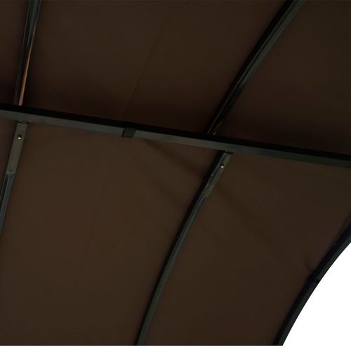 Gazebo Marquee Canopy Awning Shelter Garden Patio BBQ Tent Grill Black - Home Symphony