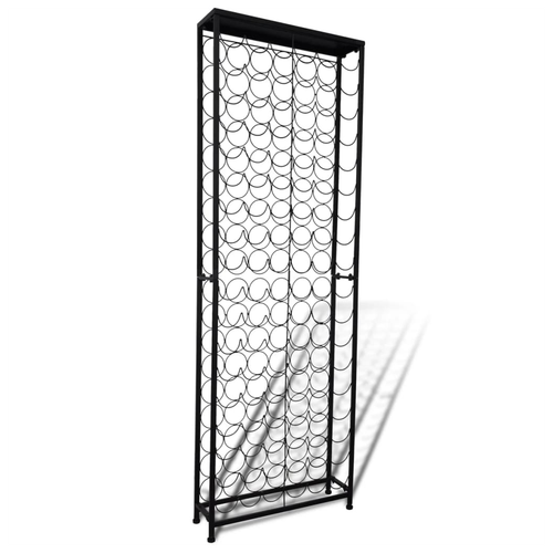 vidaXL Metal Wine Rack for 108 Bottles Durable Powder Coated Design for Wine Enthusiasts - Home Symphony