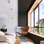 Ceiling lamp wood Ariz Scandinavian Design E27 by Sollux Lighting