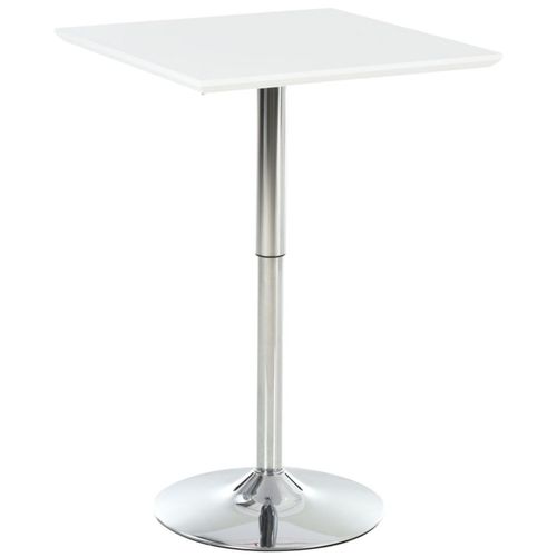Adjustable Height Coffee Table Bar Table 60x60cm with Modern Design for Home and Office Use - Home Symphony
