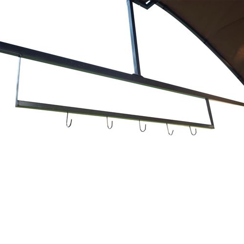 Gazebo Marquee Canopy Awning Shelter Garden Patio BBQ Tent Grill Black - Home Symphony