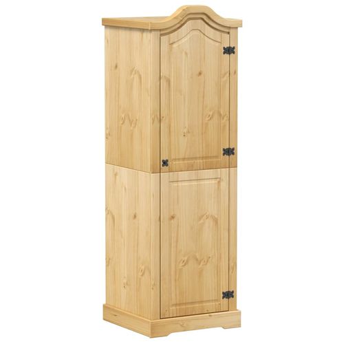 vidaXL Wardrobe Corona 55x52x170 cm Solid Wood Pine - Home Symphony