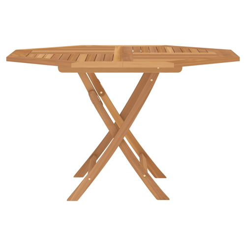 vidaXL Folding Garden Table 110x110x75 cm Solid Wood Teak - Home Symphony